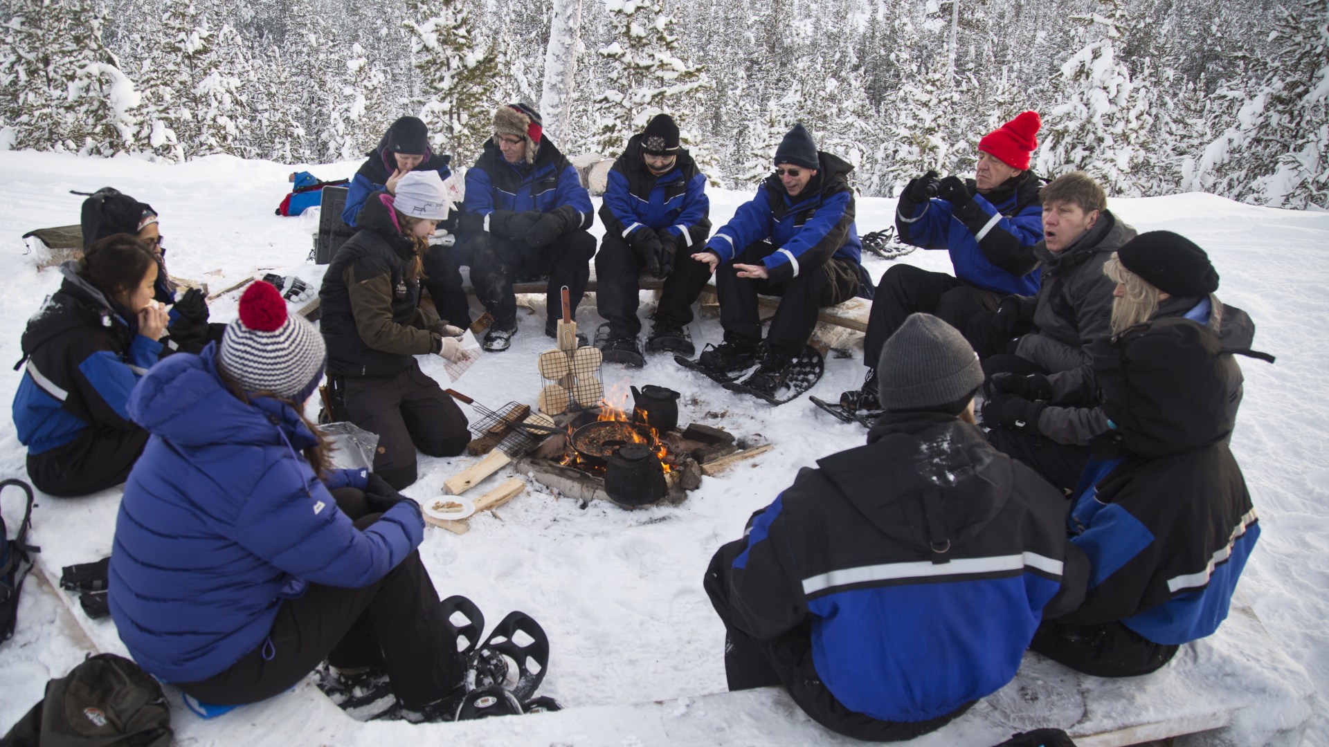 Schneeschuhwanderung Muotka